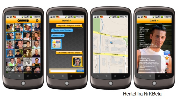 En app som finner venner til deg