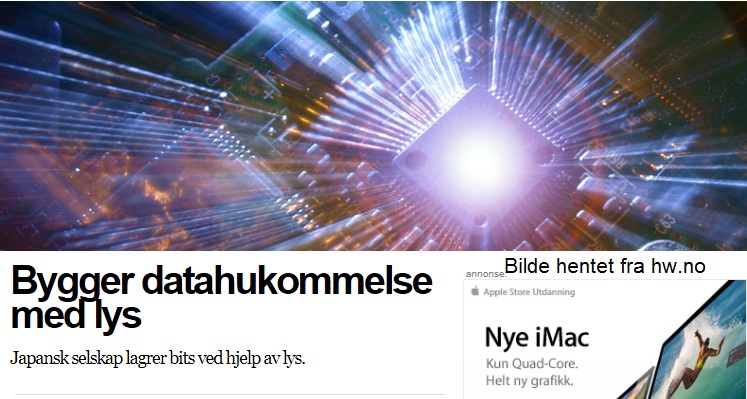 Ny måte å lagre data på.