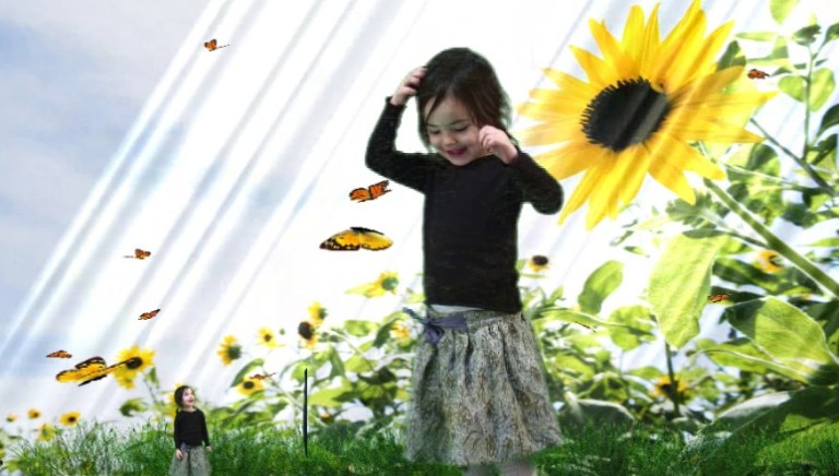 Green screen gjør muligheter til å trylle med filmen. 