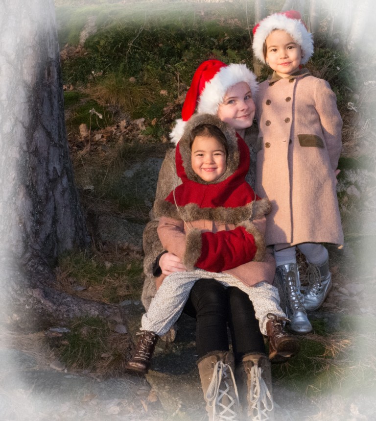 Utrolig så pappas jenter vokser. Vet ikke om jeg ønsker at de skal bli større.