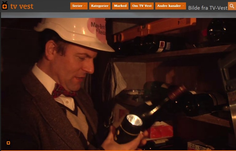 På denne hytten finner Fred viner av ypperste klasse. Akkurat hva han drømmer om. 