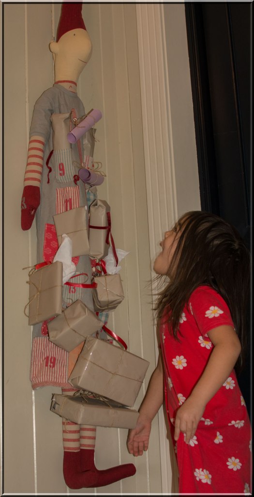 Alltid spennende med julekalender. 