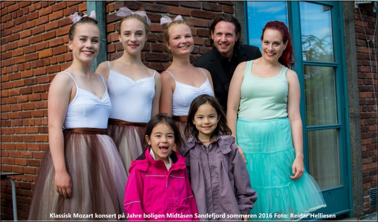 På Midtåsen arrangerte de Mozartkonsert for barn. Det var en stor suksess og noe barnene satte stor pris på. 